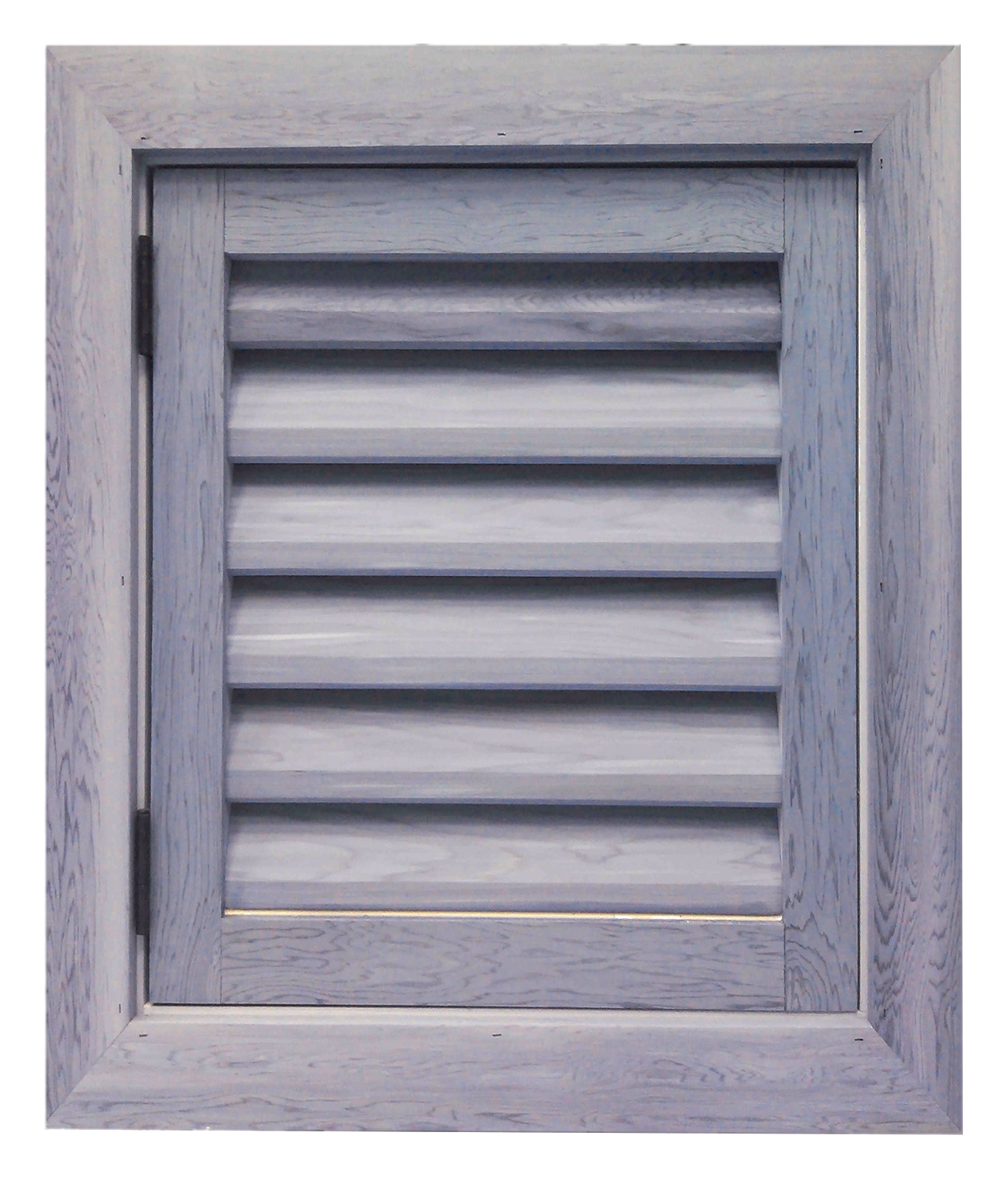 Cedar access door vent, standard square edge trim
