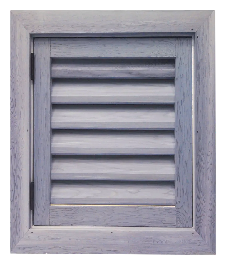 Cedar vented access door